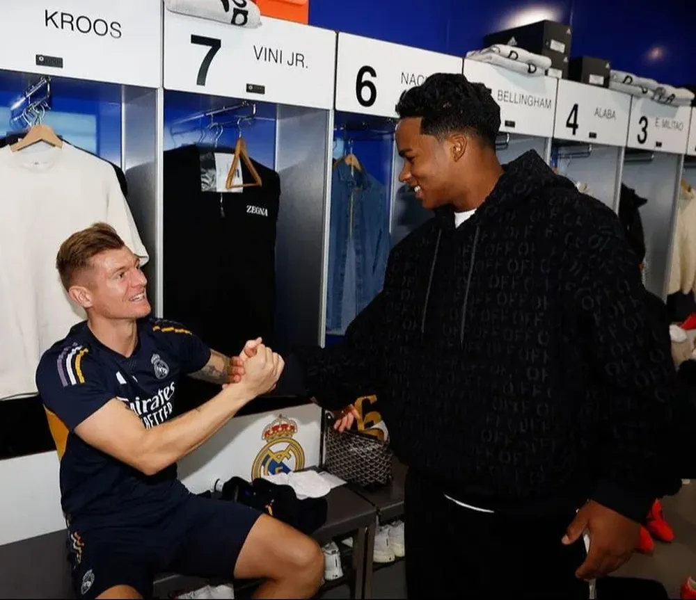 Endrick ya está en Madrid.