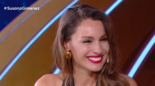 Pampita en el programa de Susana Giménez