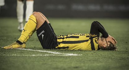 Gastón Ramírez se lamenta