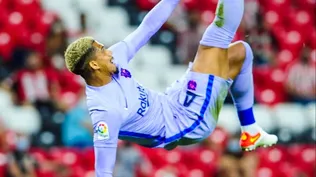 La chilena que realizó Ronald Araújo que fue un golazo y se lo anularon