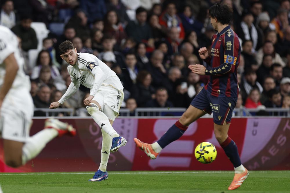 El jugador del Real Madrid, Federico Valverde&nbsp;