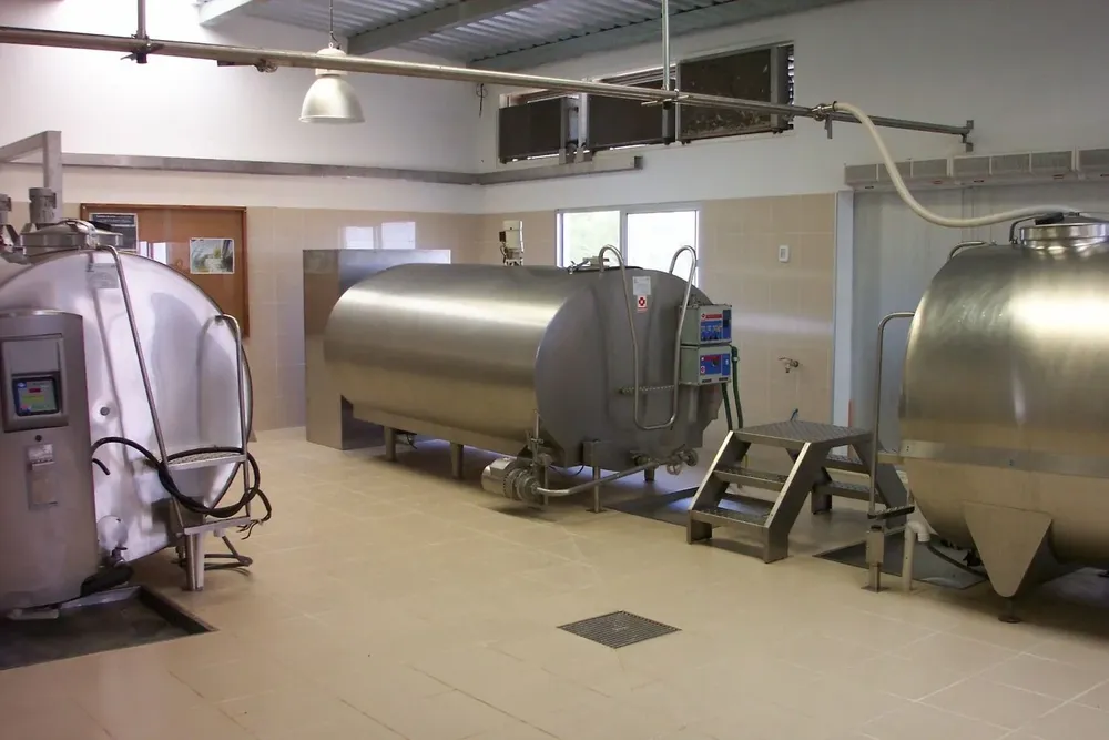 La producción de leche se sigue incrementando.