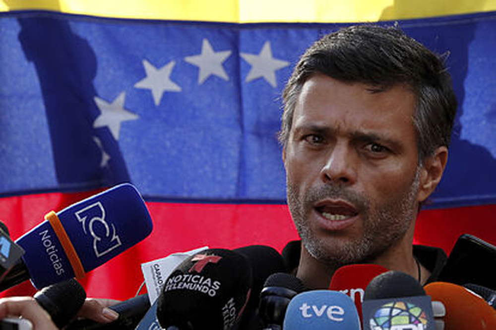 El opositor venezolano exiliado en España, Leopolo López.