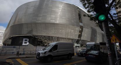 El estadio Santiago Bernabéu en la ciudad de Madrid. EUROPA PRESS