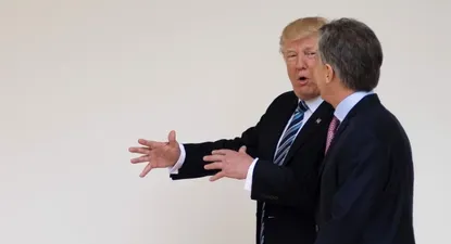 Trump y Macri en la Casa Blanca