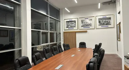 La nueva sala de Directiva en la Atilio García