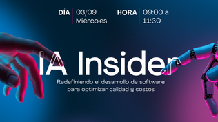 Un evento para ver en vivo de qué manera la inteligencia artificial reescribe el software: cómo inscribirse