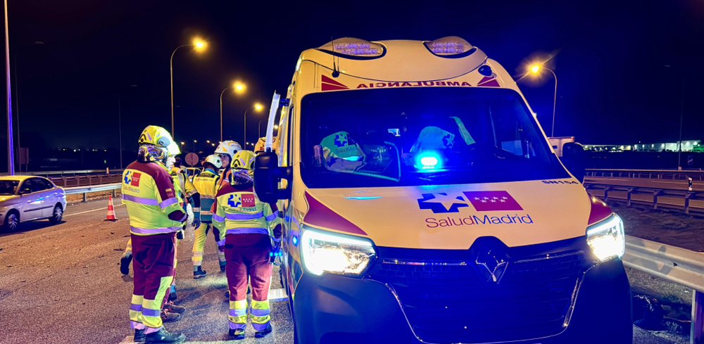Muere un hombre y tres personas resultan heridas en un accidente de tráfico en San Fernando de Henares