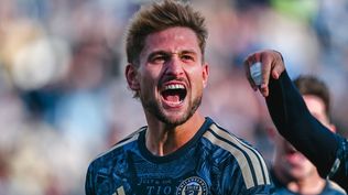 Bruno Damiani es goleador de Philadelphia Union de Estados Unidos