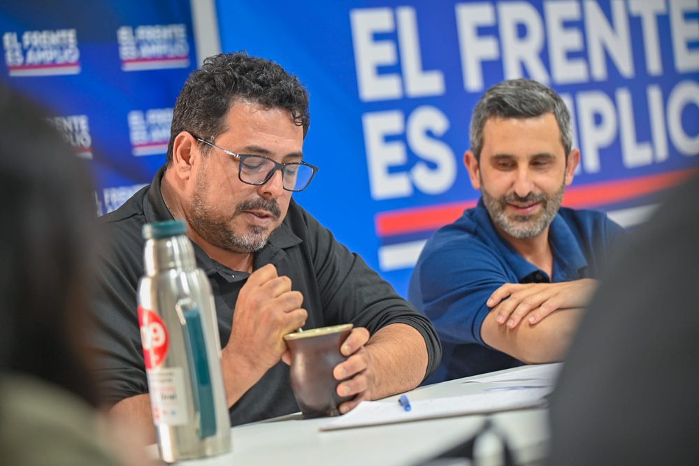 Alejandro Sánchez y Daniel Caggiani