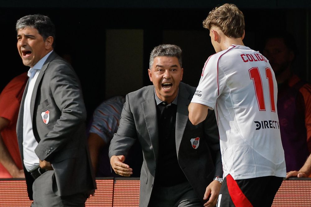 Marcelo Gallardo, entrenador de River Plate Marcelo Gallardo, entrenador de River Plate
