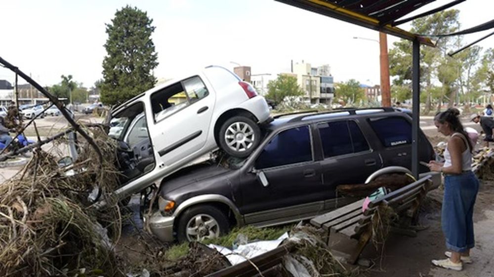 Bahía Blanca después del temporal
