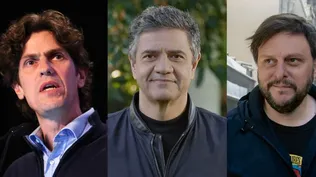 Lousteau, Macri y Santoro