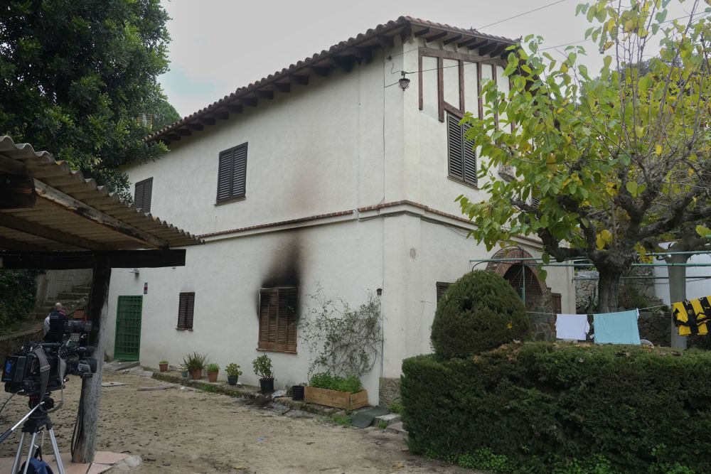 La casa de Arenys de Mar donde ocurrió el crimen&nbsp;
