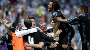 El festejo de Real Madrid