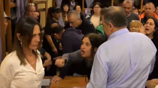 Agredieron a la concejal del PRO Clarisa Armando, y a los radicales Adrián Domínguez, Pollo Herrera y Ceci Villegas.