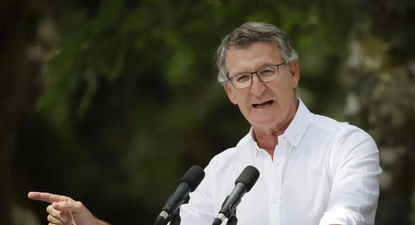 El líder del PP, Alberto Núñez Feijóo.