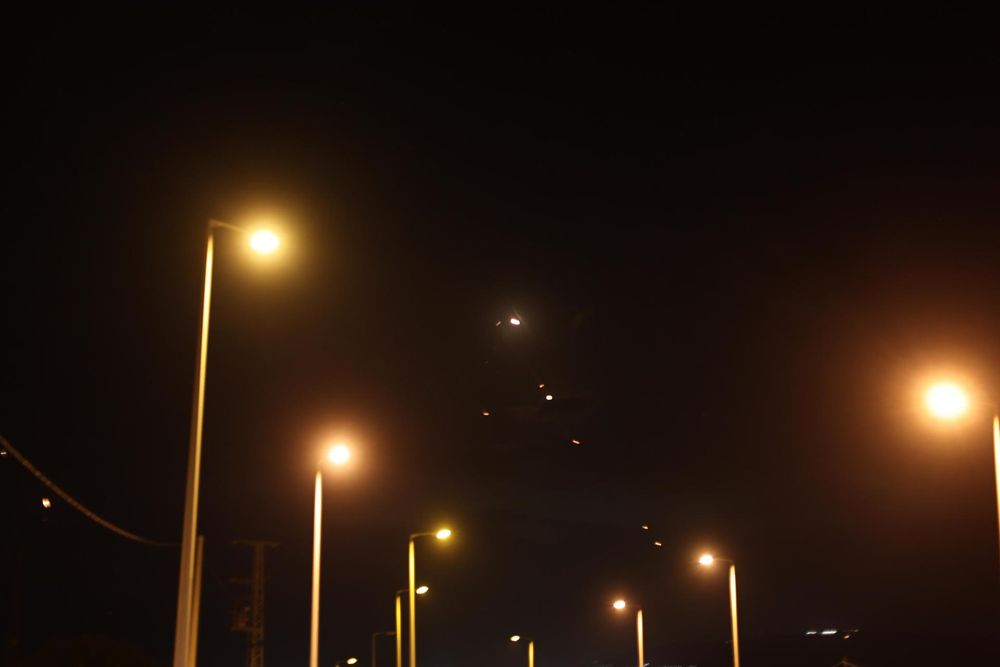 Irán ataque con centenarers de misiles el territorio israelí. EFE