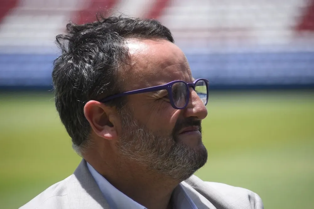 Gustavo Amoza habló del penal no cobrado en el clásico para Nacional