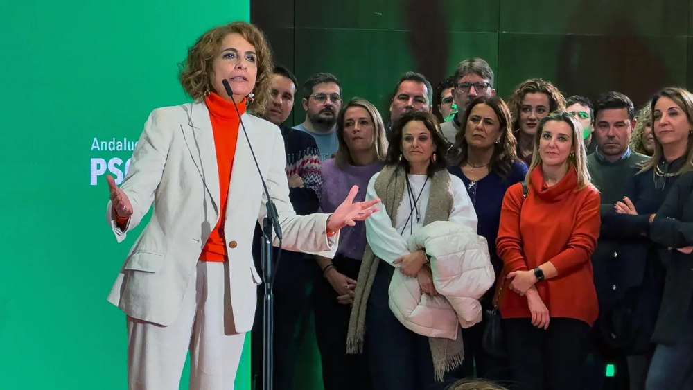 María Jesús Montero anuncia su candidatura a la presidencia del PSOE de Andalucía. EFE