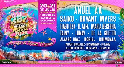 Barcelona vibrará el 20 y 21 próximo con reconociddos artistas de la música de reaggeton / Gentileza RBF