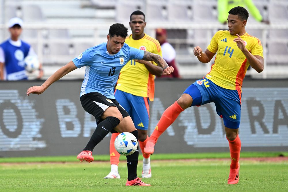 Facundo González de Uruguay y Jordan Barrera de Colombia