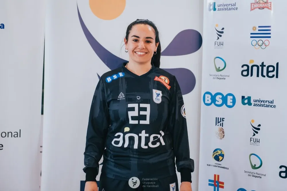 Noelia Artigas, figura en el arco uruguayo