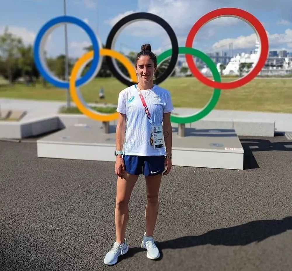 Pia Fernández en Tokio