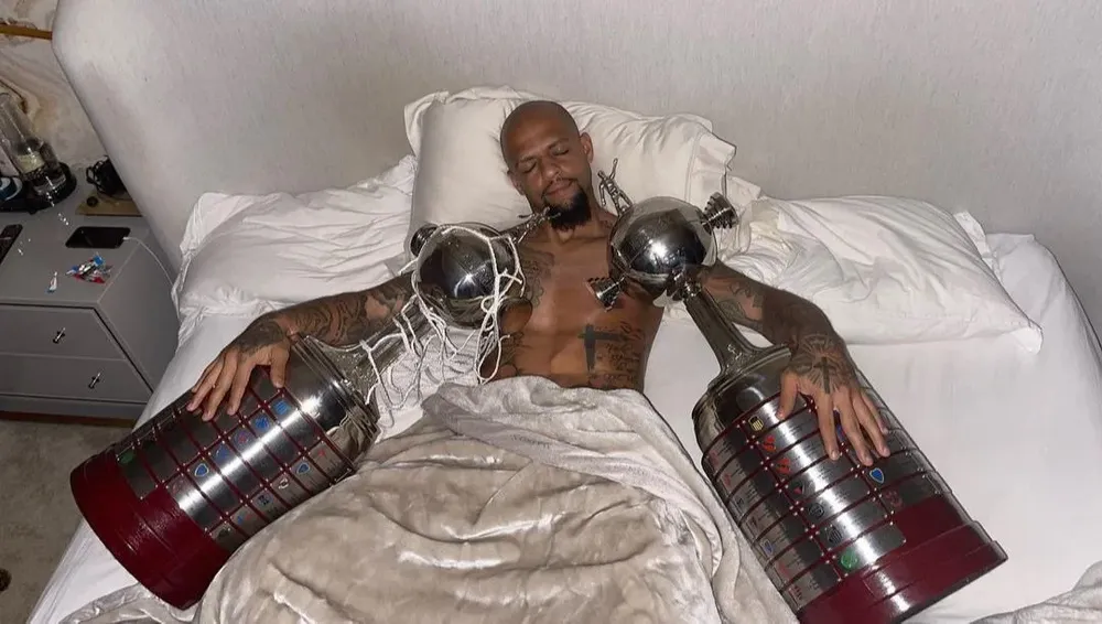 Felipe Melo y las dos copas Libertadores