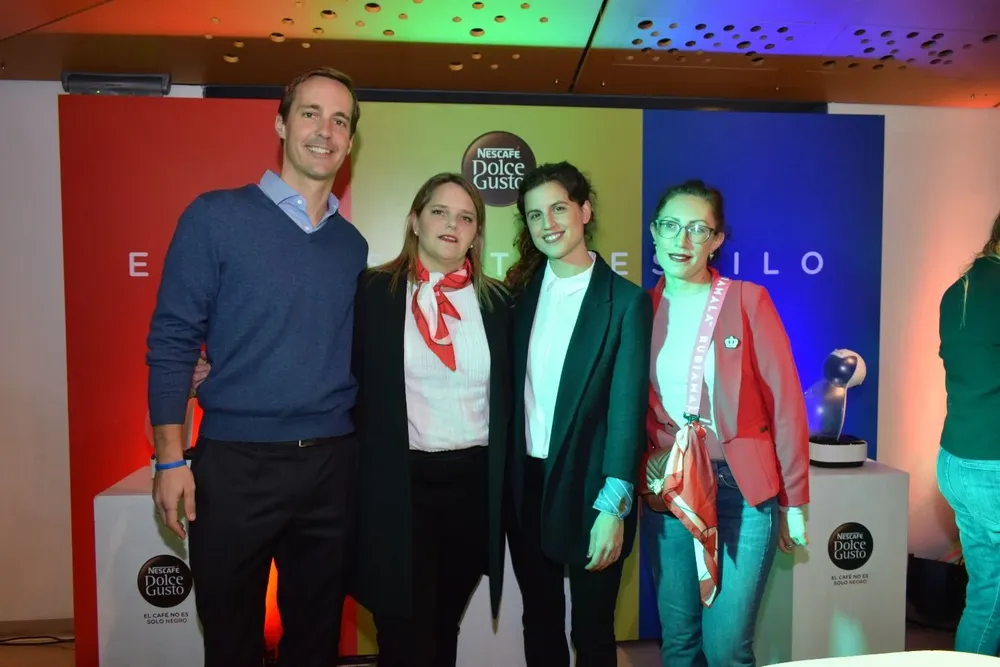 Andreas Dürig, Lucia Stirling, Lucia Baraibar y Eugenia Noya