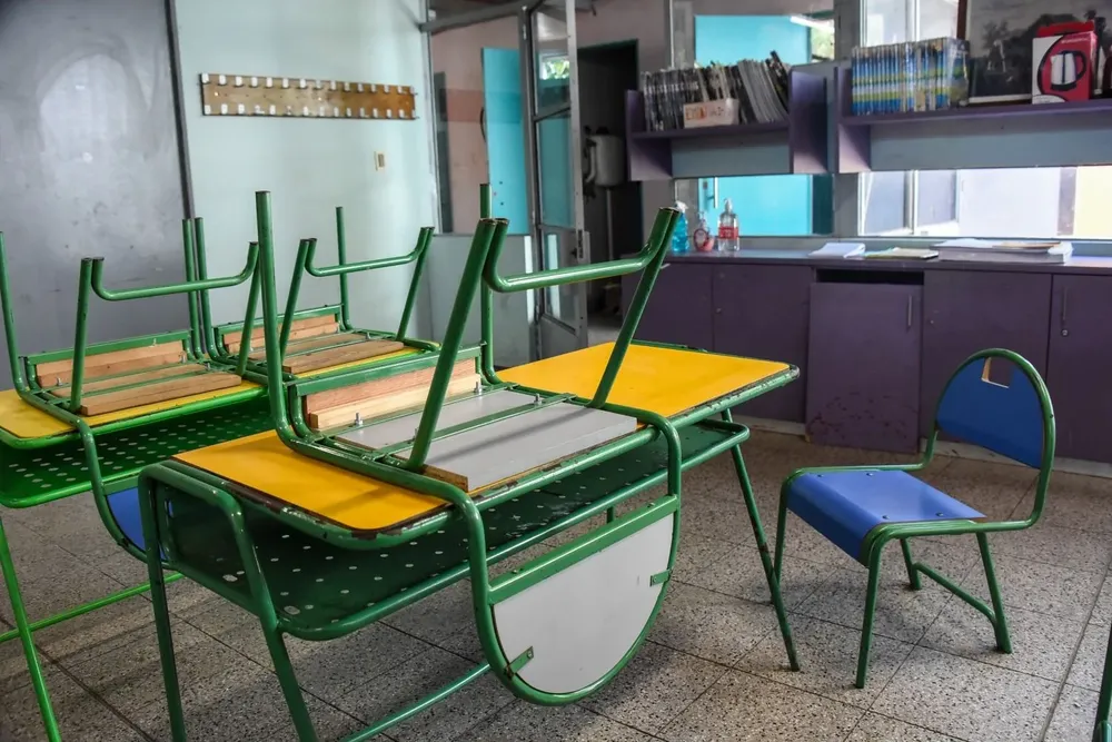 Los escolares asistieron en promedio 152 días.