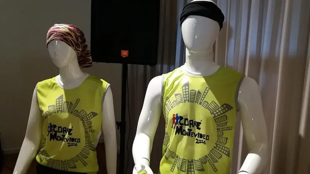 Así serán las remeras de la Corré Montevideo 2016
