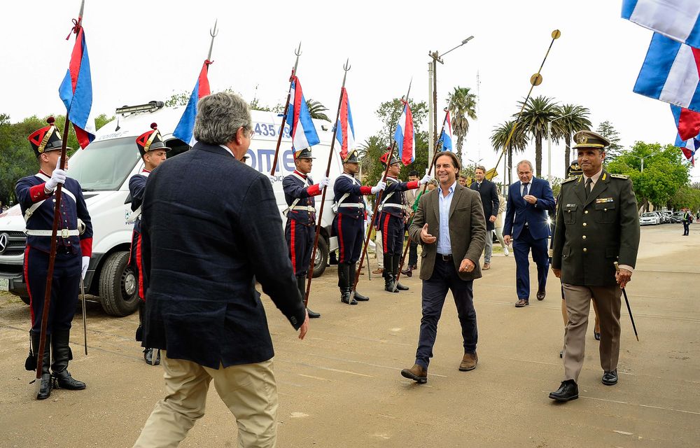 20241012 El presidente Luis Lacalle Pou en el aniversario 199 de la Batalla de Sarandí