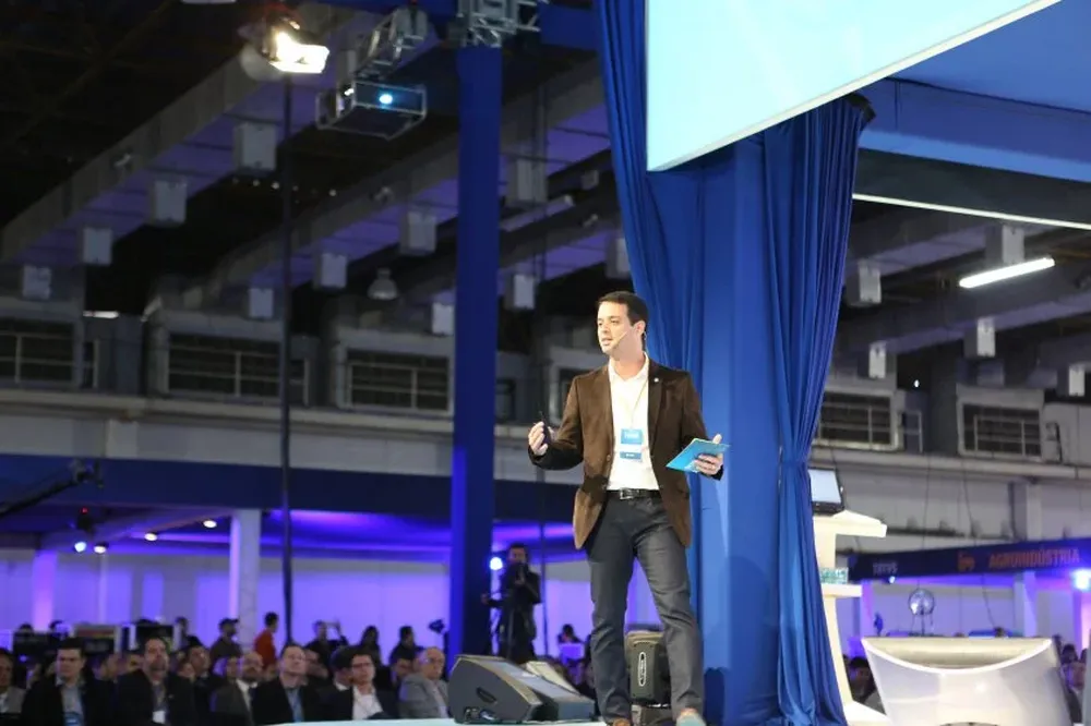 Rodrigo Kede, nuevo CEO de la compañía, habla en el evento Universo TOTVS