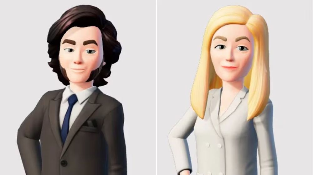 Comparten en redes los avatares de Javier Milei y Karina creados por Meta tras la reunión con Mark Zuckerberg