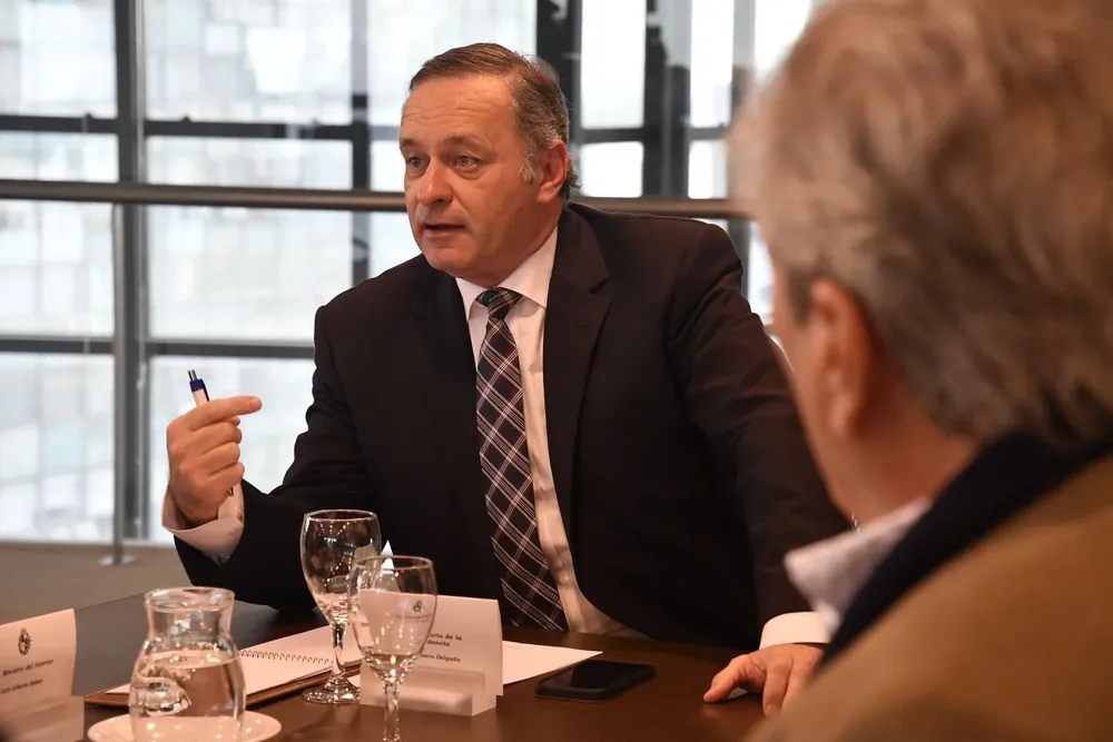 Archivo. El secretario de Presidencia, Álvaro Delgado