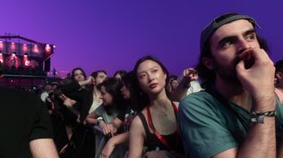 Ambiente previo en el recinto Iberdrola Music, ubicación del festival Mad Cool 2025, a 10 de julio de 2025, en Madrid (España). EP