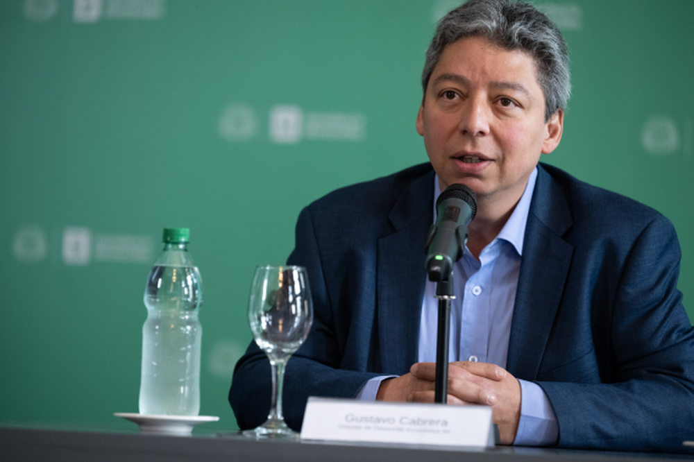 El director de Desarrollo Económico de la Intendencia de Montevideo, Gustavo Cabrera