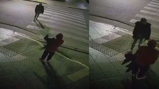 VIDEO | Crimen en Belgrano: así fue el momento del ataque de la mujer que mató a su pareja en plena avenida Cabildo