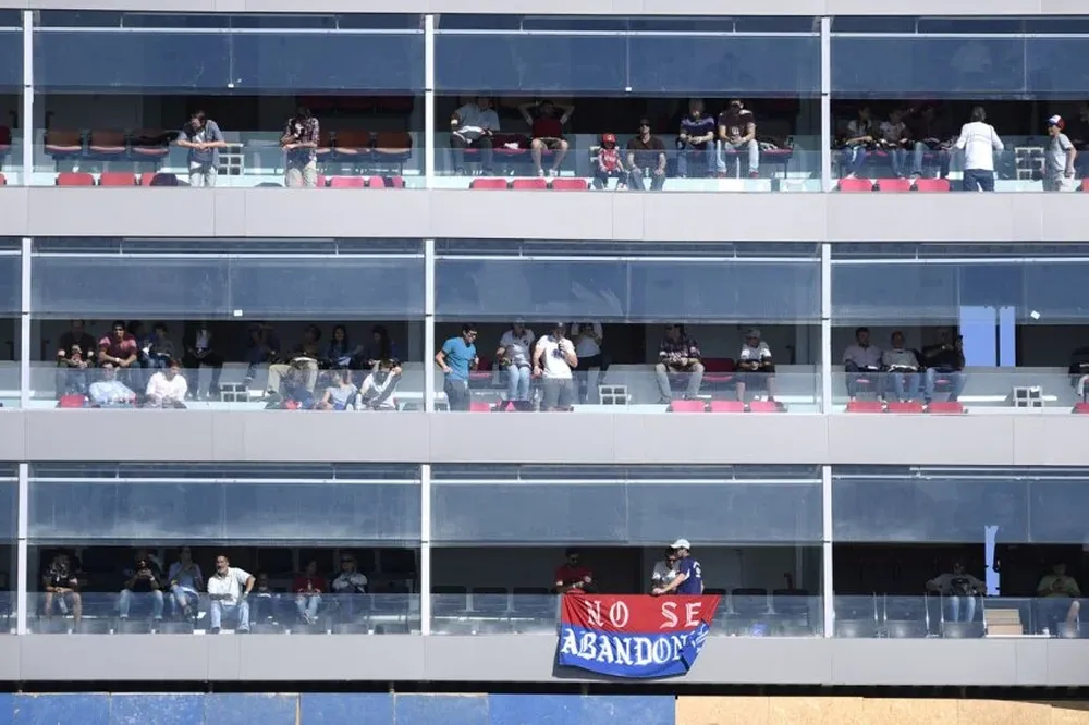 Los nuevos palcos del Parque Central, en la tribuna Atilio García