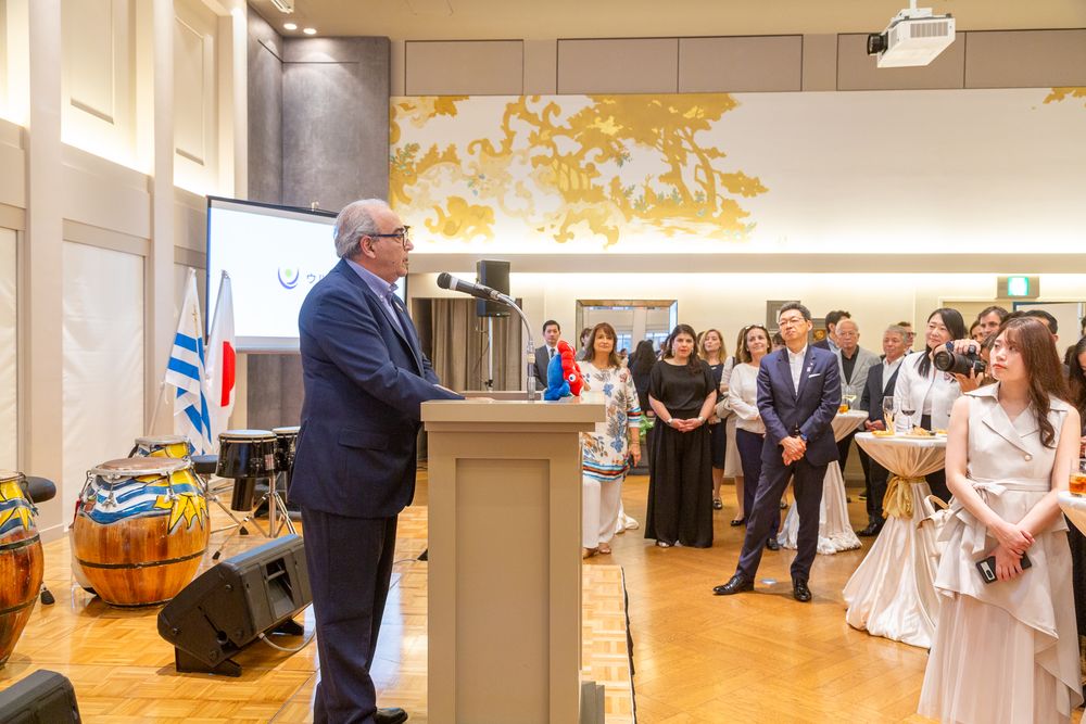 Alfredo Fratti en la Expo Osaka