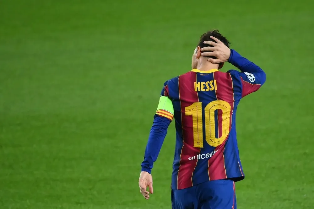 Messi y la 10 de Barcelona