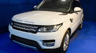 La camioneta Range Rover Sport, del año 2016, que fue subastada en US$ 133 mil. 