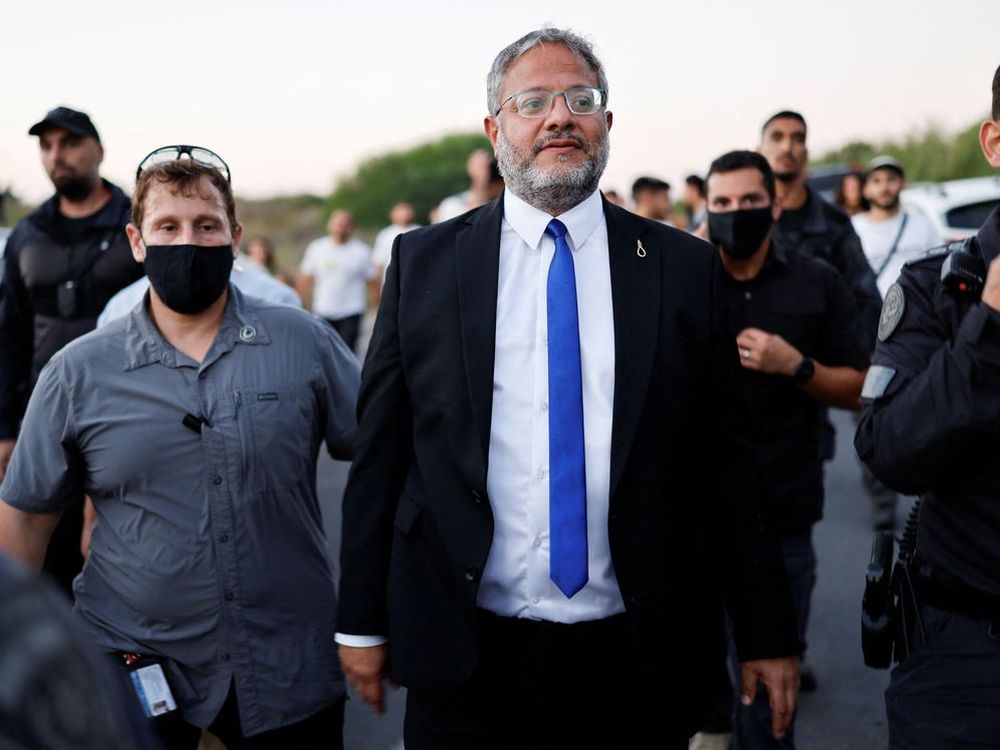 El ministro de Seguridad de Israel, Itamar Ben Gvir.&nbsp;
