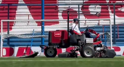 Así prepara Nacional el Gran Parque Central para la final ante Peñarol por la Liga AUF Uruguaya; mirá el video