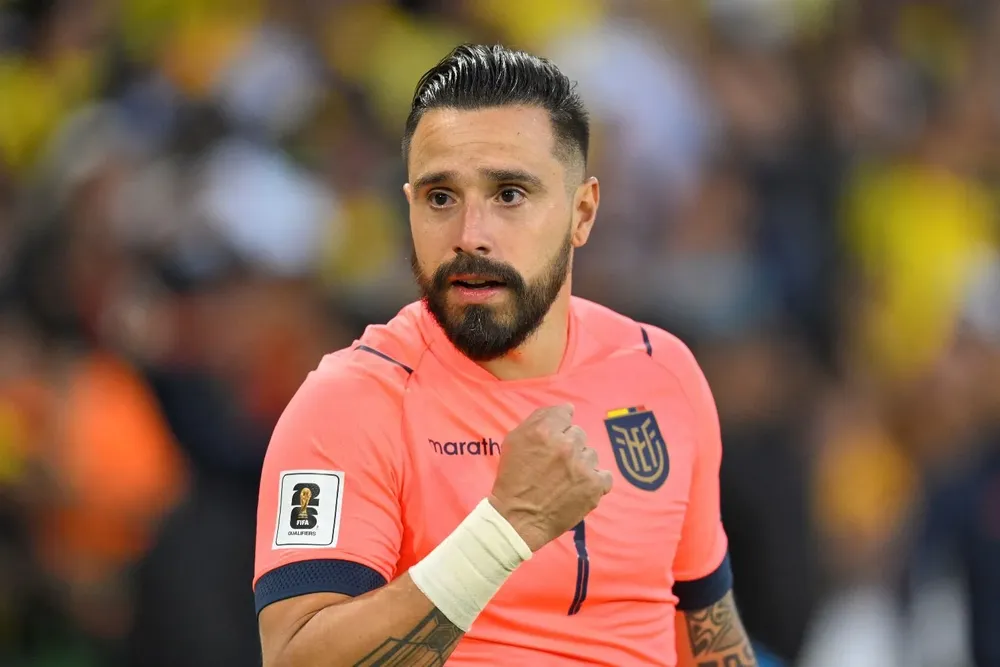 Hernán Galíndez, arquero de Ecuador