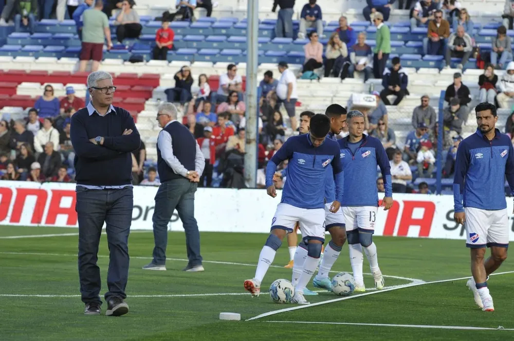 Álvaro Gutiérrez en la previa contra Cerro