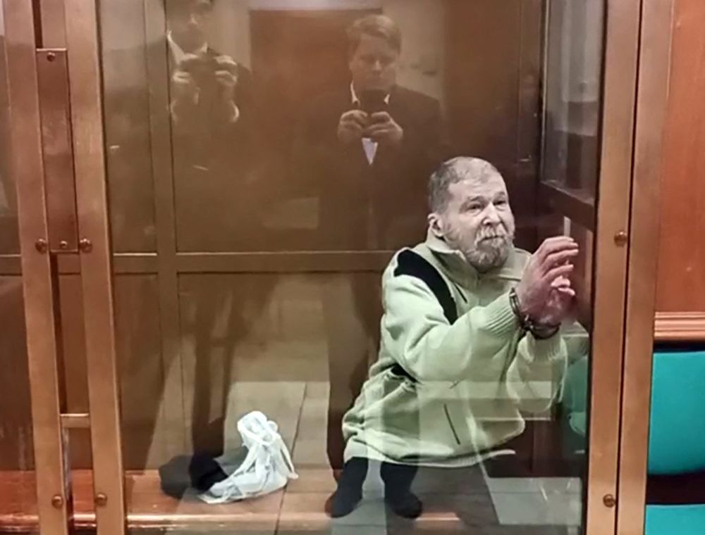Hubbard en una imagen tomada en 2024 durante su juicio en Rusia