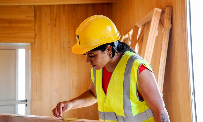 Mevir promueve un mayor uso de madera en sus soluciones habitacionales.