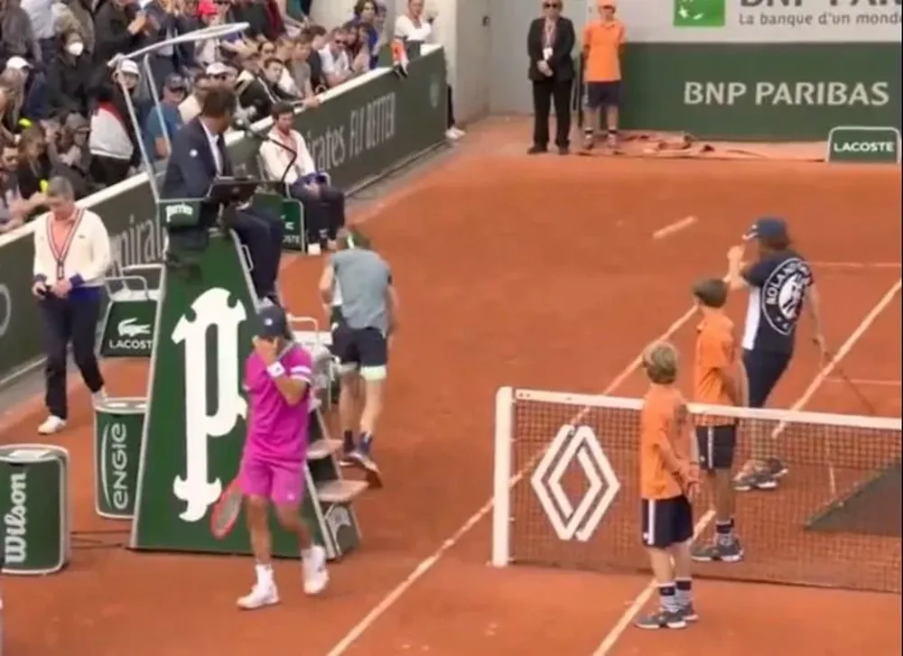 La reacción de Rublev